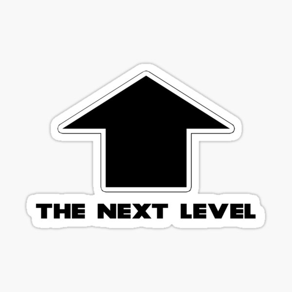 The Next Level - logo Sticker