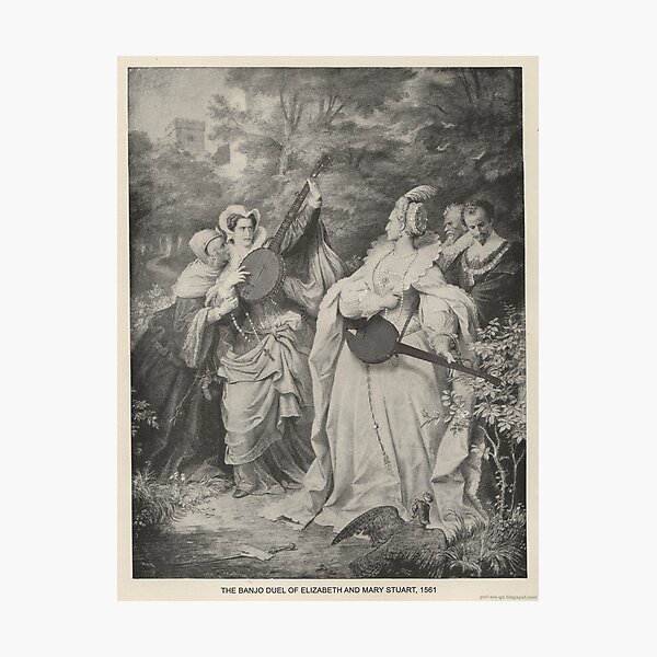 "The Banjo Duel of 1561." Photographic Print by philarego Redbubble
