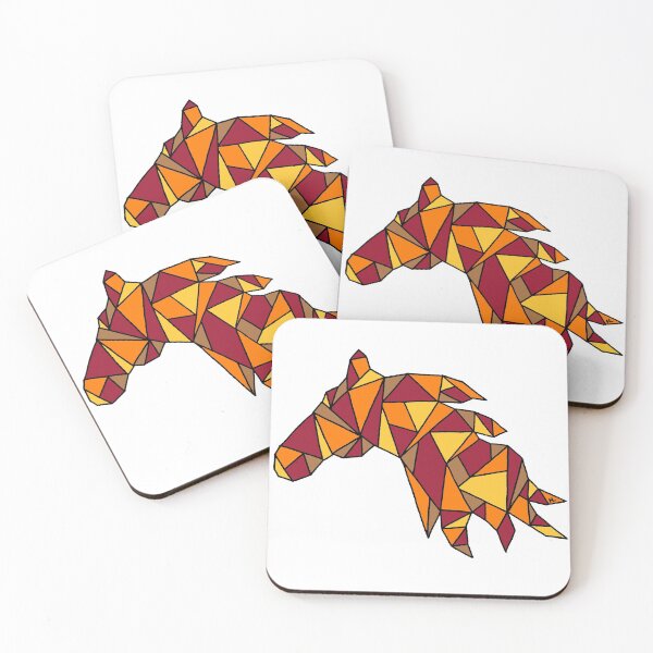Item preview, Geometric Horse || Shapes || Nature || Abstract Horse designed and sold by Hilary Leslie.
