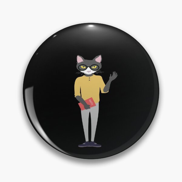 Item preview, cat face in human body teacher art  designed and sold by alaechamlal.