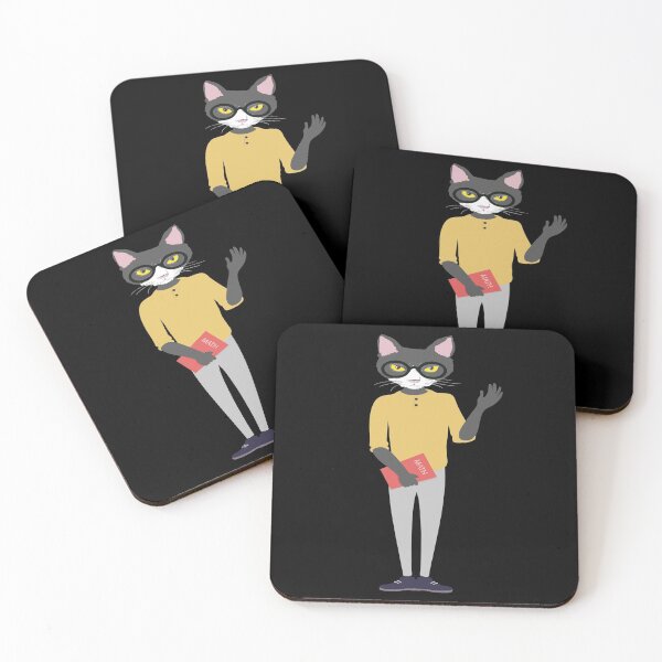 Item preview, cat face in human body teacher art  designed and sold by alaechamlal.