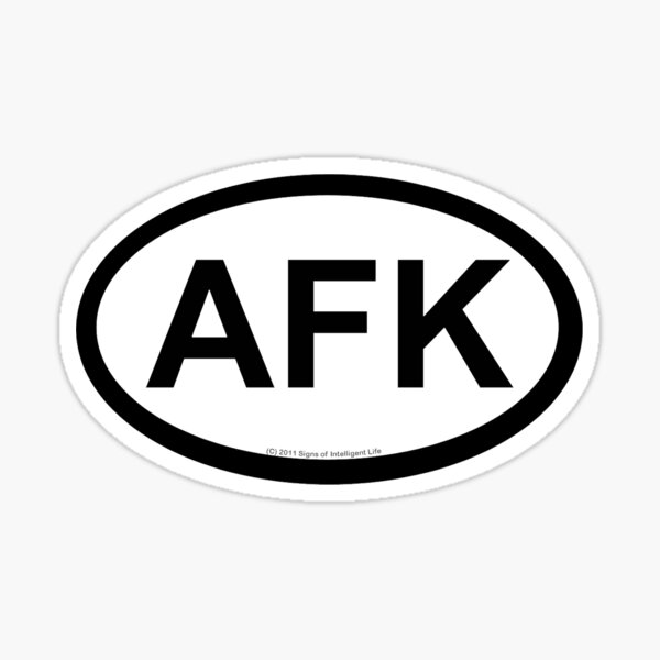 Ich bin gerade weg! Sticker