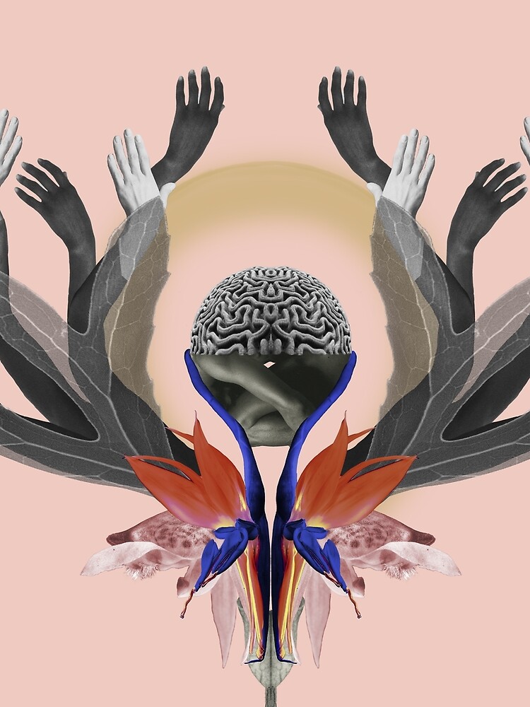 Freedom - Independence, flowers, fantasy, brain, light by ilariaantolini