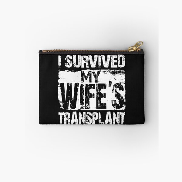 Item preview, I Survived My Wife's Transplant - Grunge designed and sold by KNS-Gear.