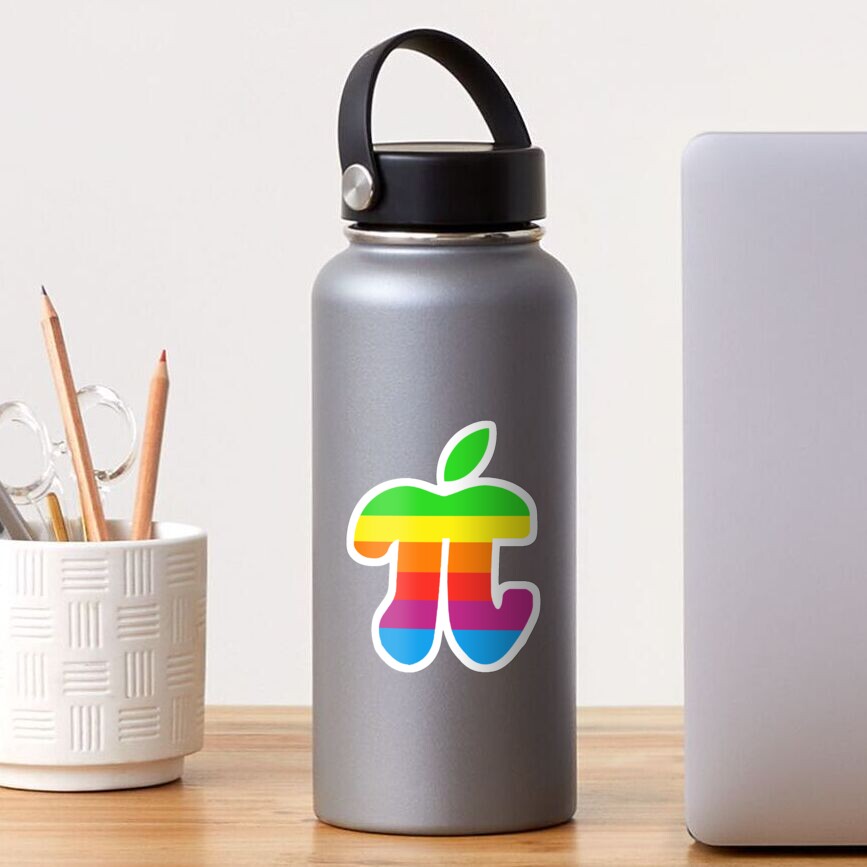 Apple Pi Sticker Sticker