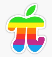 Apple Pi Sticker Sticker