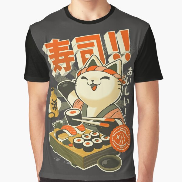 L.A. Eats UT (Oversized Short-Sleeve Graphic T-Shirt) (Katsu Sando