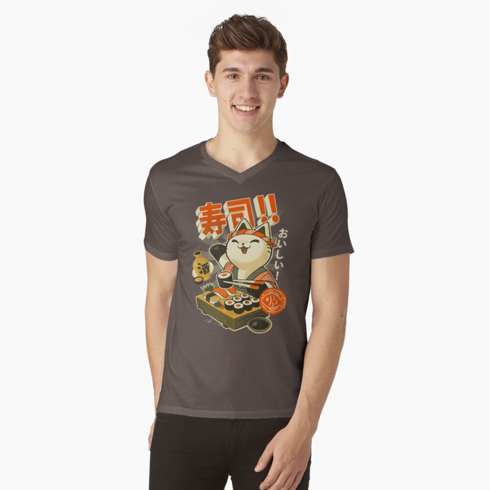 Aperçu de l'œuvre T-shirt col V créée et vendue par BlancaVidal.