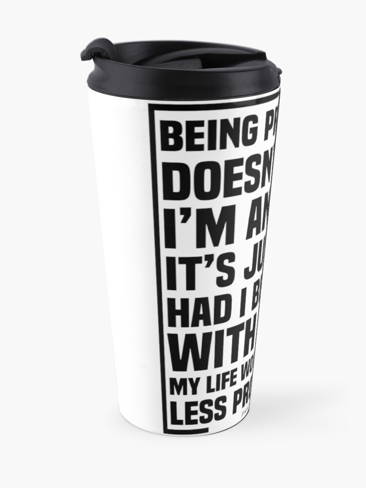 Alternate view of I’m Pro Women Not Anti Men Travel Mug