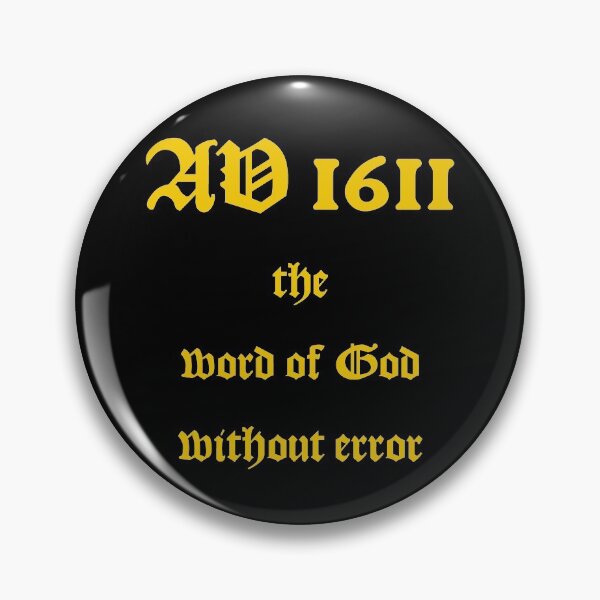 Item preview, AV 1611 - The Word of God Without Error designed and sold by VerShirts.