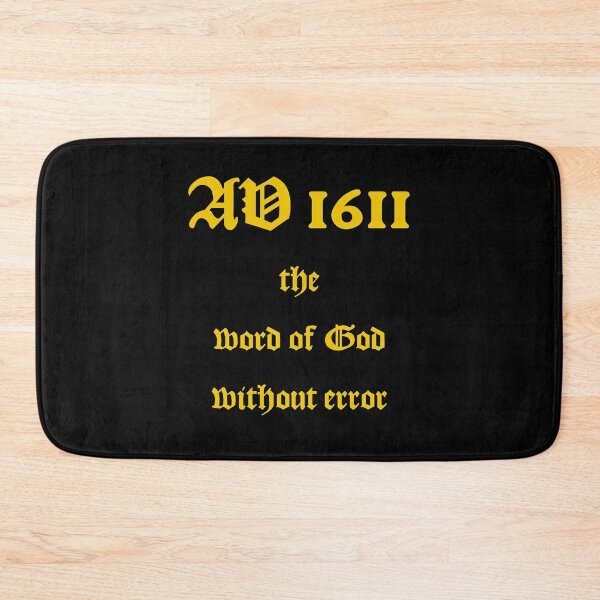Item preview, AV 1611 - The Word of God Without Error designed and sold by VerShirts.