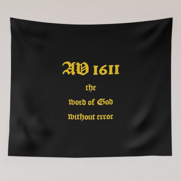 Item preview, AV 1611 - The Word of God Without Error designed and sold by VerShirts.