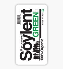 Contents: Unprocessed Soylent Green (STICKER) Sticker