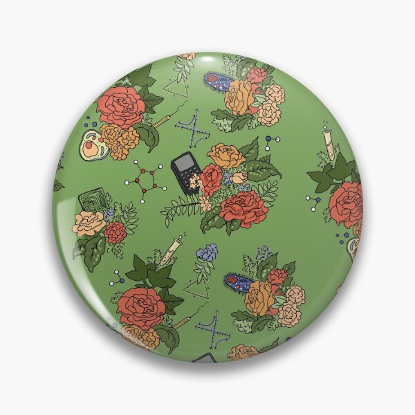 Item preview, Patrón floral STEM designed and sold by dcrownfield.