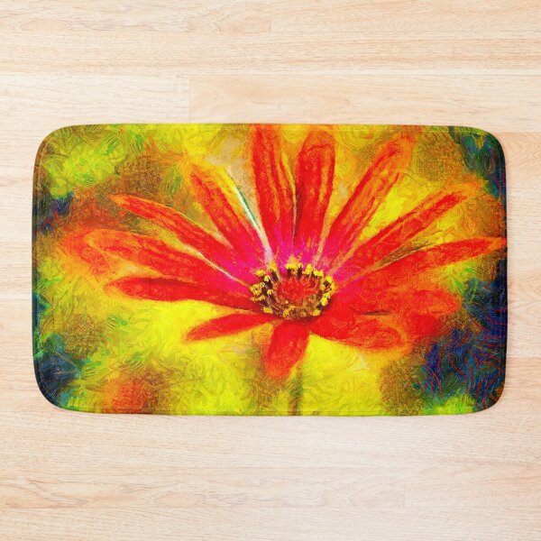 Item preview, Red Osteospermum designed and sold by FOLK ART FUSION by heidiannemorris.