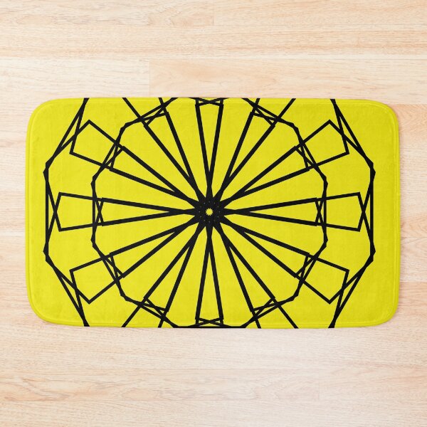 Item preview, Black sacred geometry color background designed and sold by jaydeecole.