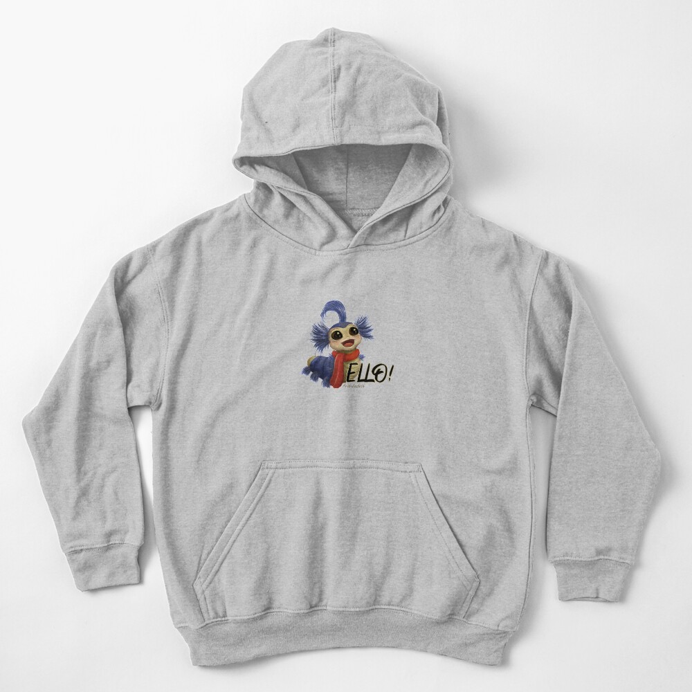 Labyrinth Worm Kids Pullover Hoodie