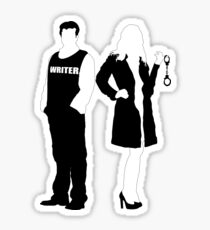 Castle& Beckett sticker Sticker