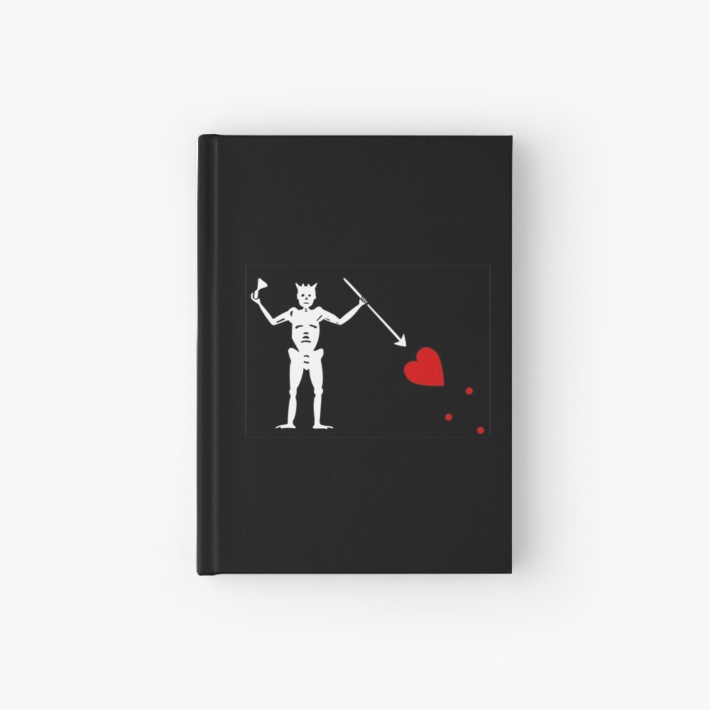 Pirate Flag - Blackbeard Hardcover Journal