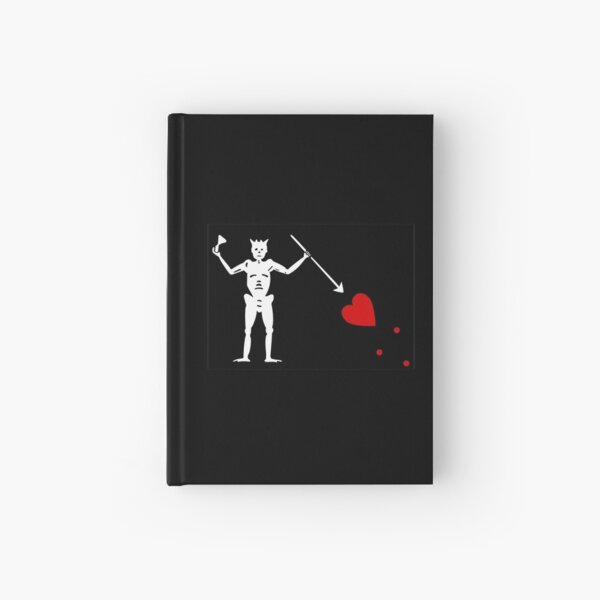 Pirate Flag - Blackbeard Hardcover Journal