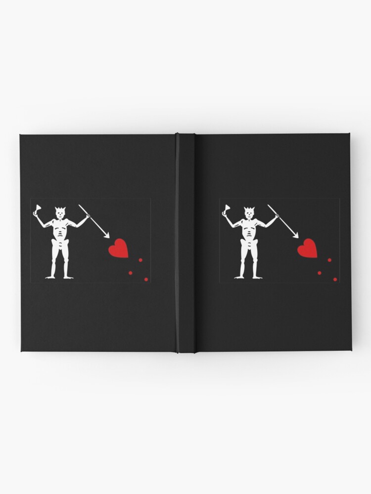 Alternate view of Pirate Flag - Blackbeard Hardcover Journal