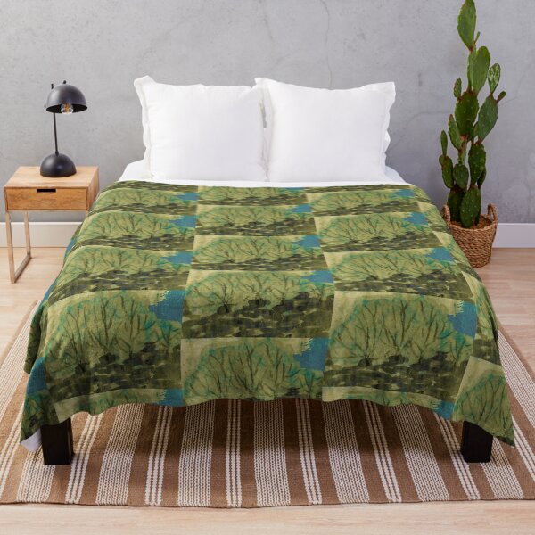 Item preview, Golden abstract landscape designed and sold by bunlinked.