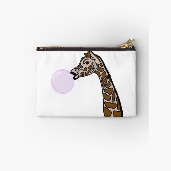 Item preview,  Giraffe blowing bubblegum bubble cartoon  designed and sold by laurhog.