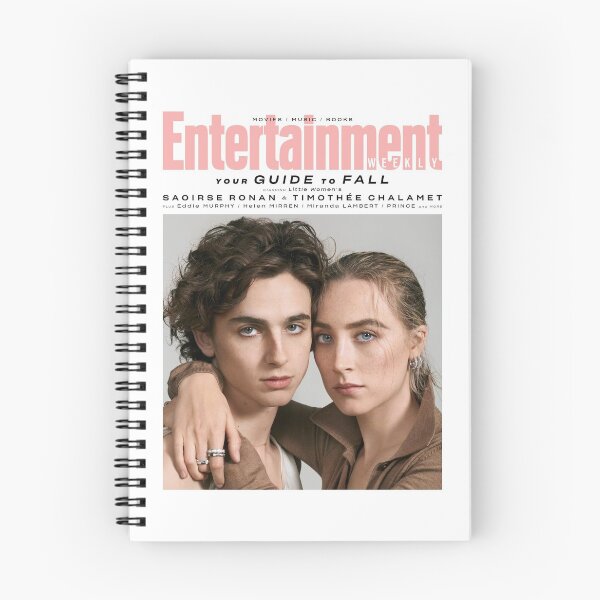 Item preview, Timothee Chalamet & Saoirse Ronan Entertainment cover designed and sold by cupidchu.