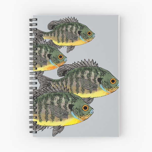 Item preview, Bluegill Sunfish School designed and sold by fishfolkart.