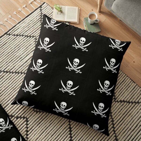 Pirate Flag - Calico Jack Floor Pillow