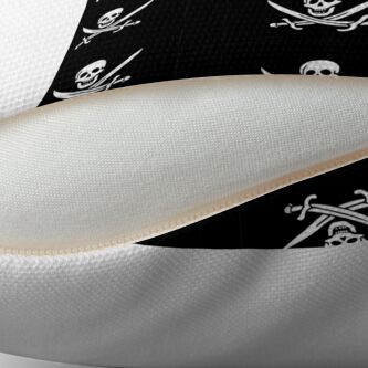Alternate view of Pirate Flag - Calico Jack Floor Pillow