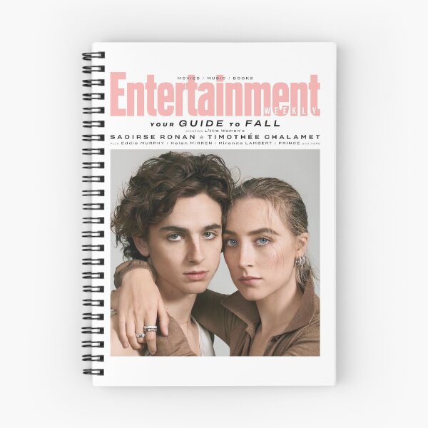 Item preview, Timothee Chalamet & Saoirse Ronan Entertainment cover designed and sold by cupidchu.