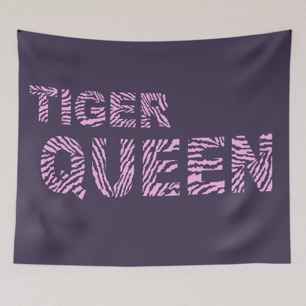 Item preview, Tiger Queen in Pink Tiger Pattern designed and sold by blastshmucks.