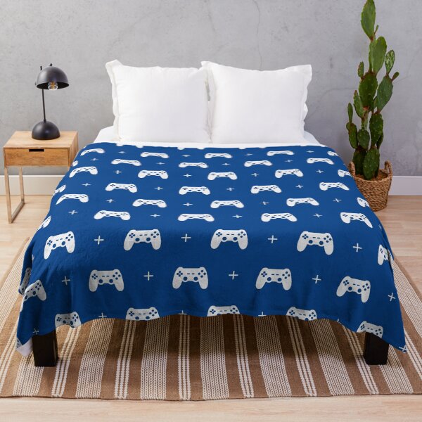 Item preview, Blue Game Joystick pattern designed and sold by lipemo.