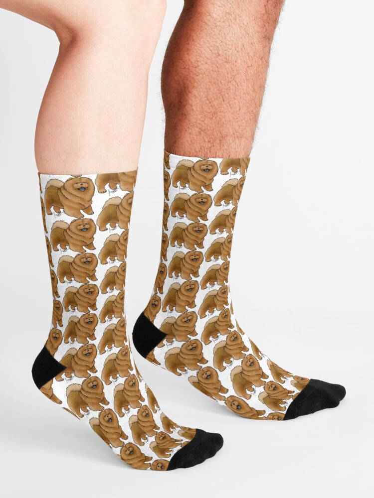 Alternate view of Chow Chow Socks