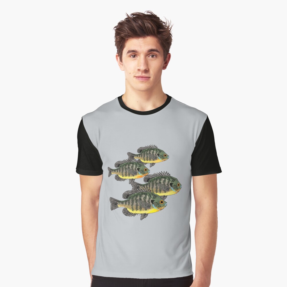 Vista previa del artículo con la obra «Camiseta gráfica», diseñado y vendido por fishfolkart.