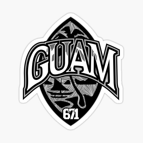 Guam Seal Stickers for Sale, Free US Shipping