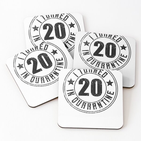 Item preview, 20th Birthday B day gift Quarantine designed and sold by shurikaner.
