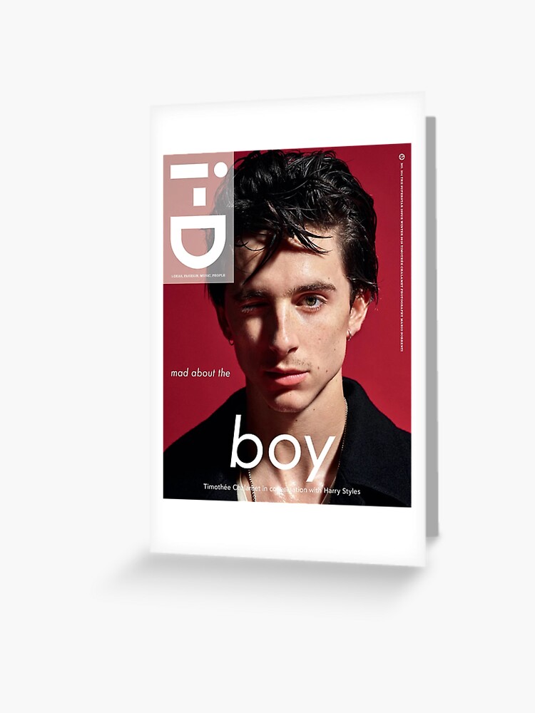 Timothee Chalamet i-D Magazine