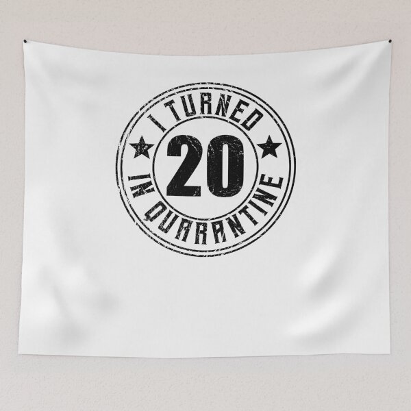 Item preview, 20th Birthday B day gift Quarantine designed and sold by shurikaner.