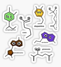Neurotransmitter Sticker Sheet Sticker