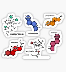 Hormones Sticker Sheet Sticker