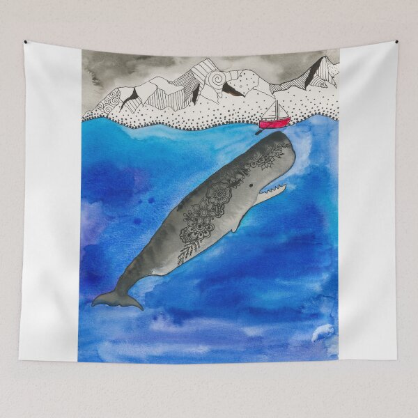 Item preview, Whale painting designed and sold by Emily-Rose-1996.