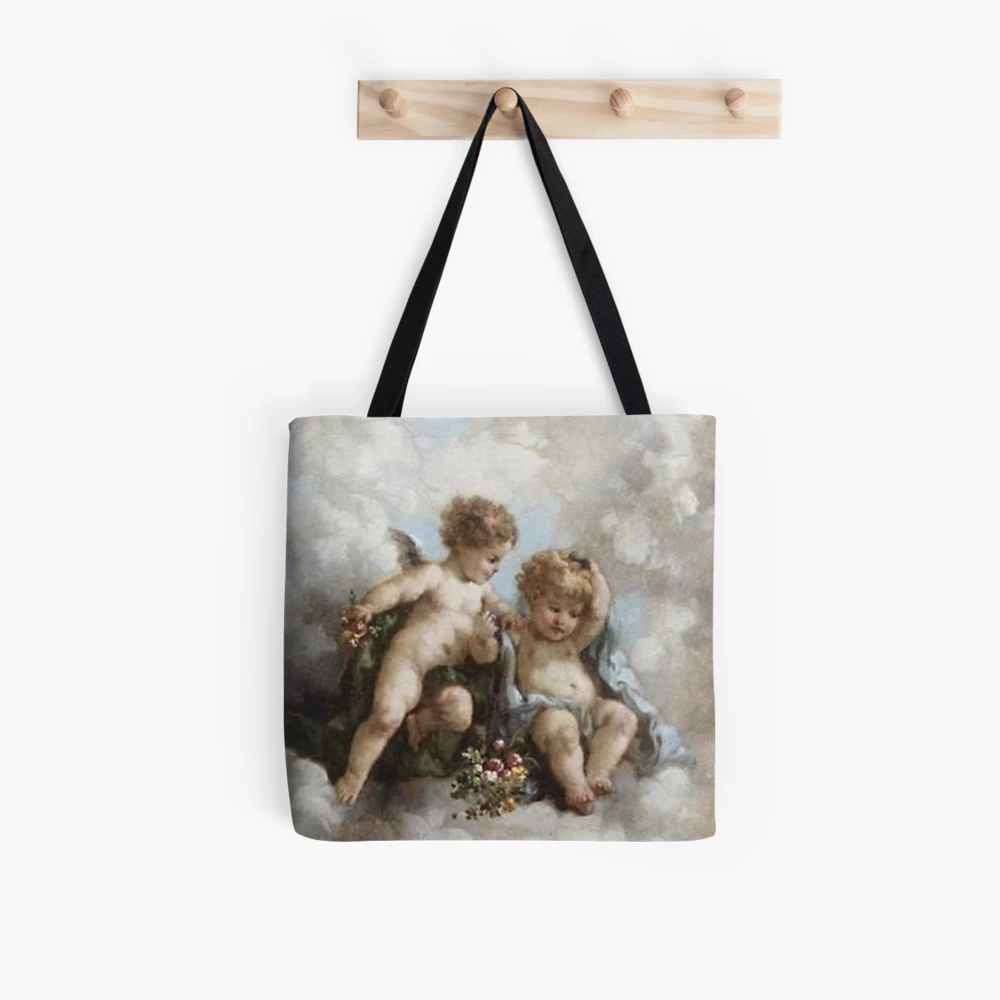 Renaissance Tote Bag Art Movement Wedding Chamber Organic Cotton