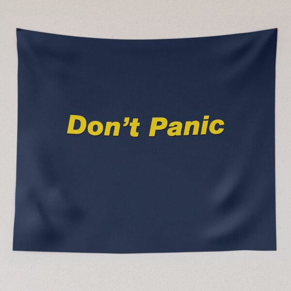 Item preview, Don't Panic designed and sold by PingusTees.