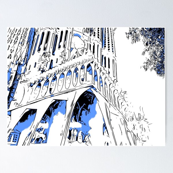 The Sagrada Familia in Barcelona Poster