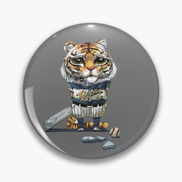 Item preview, Cute Tiger Baseball Player designed and sold by Dream Lane.