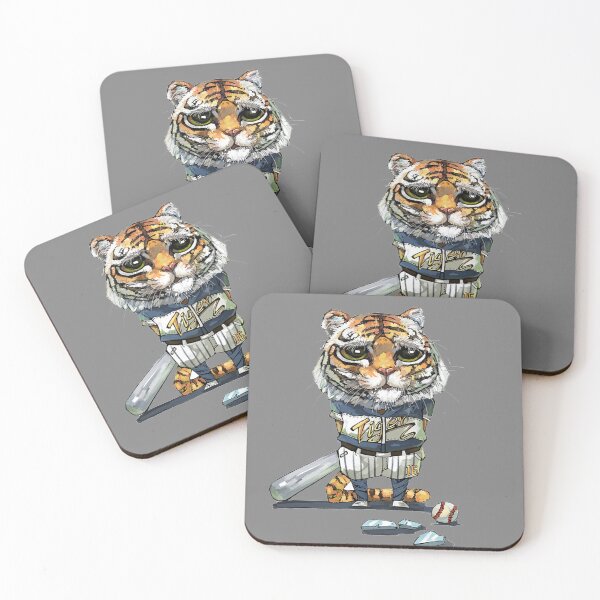Item preview, Cute Tiger Baseball Player designed and sold by Dream Lane.