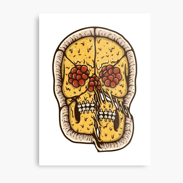 Pizza Head Wall Art Redbubble - sphinx jack o bandito roblox