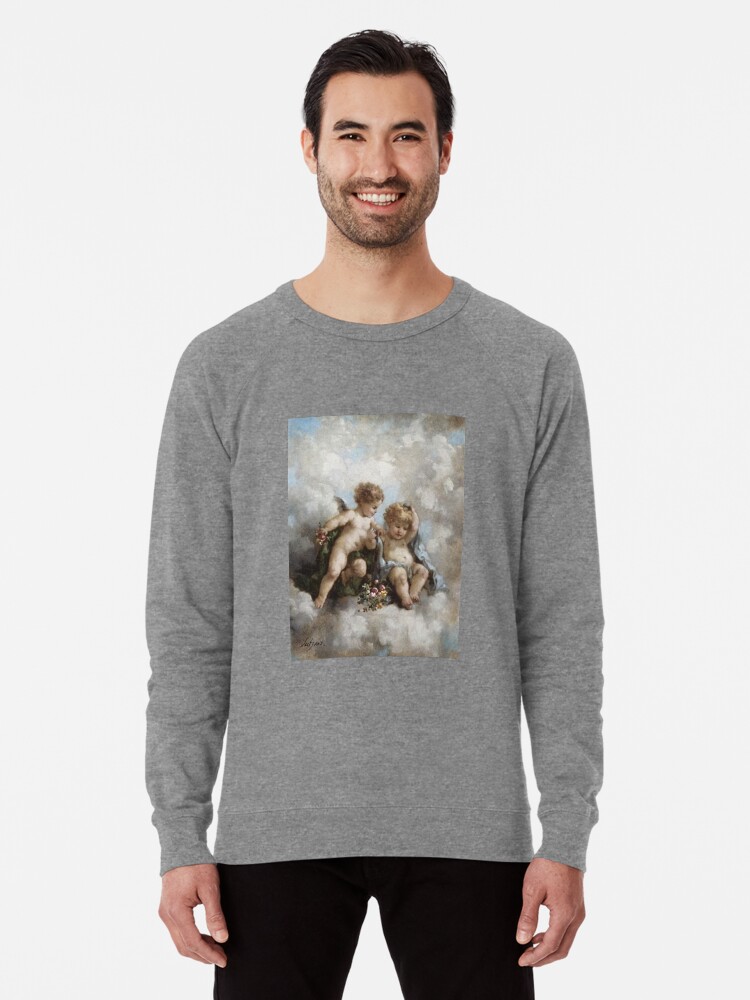 Grey cherub sweatshirt outlet